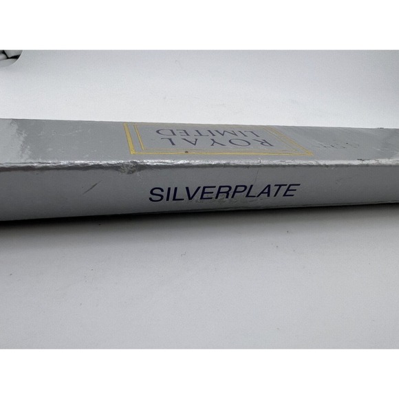 Royal Limited 838-11‎ Silver Plate Gold-Tone 14.5 inches Cake Knife - Picture 2 of 7